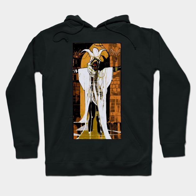 The High Priestess (Cyberpunk Tarot) Hoodie by Joshessel